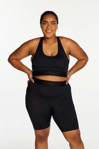 The Summer Edit: TRACK PANEL BIKE SHORT ONYX