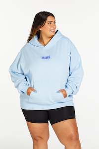 Outerwear: SUMMER HOODIE SKY BLUE