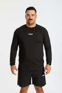 Tane Collection: TANE LONG SLEEVE TRAINING TOP ONYX