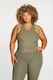 Rib Racerback Singlet Sage