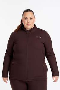 Hybrid Collection: HYBRID TRAINING JACKET ESPRESSO