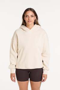 ESSENTIAL HOODIE MILK