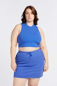 SUMMER HIGH NECK CROP MOANA