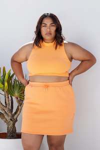 SUMMER HIGH NECK CROP SUNSET