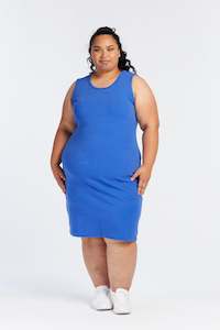 Outerwear: SUMMER RIBBED SINGLET DRESS MOANA