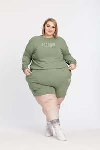 Hoodies Jumpers: SIGNATURE SWEATER SEAGREEN