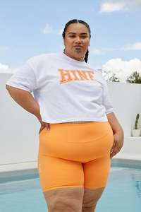 THE ORIGINAL CROP TEE WHITE