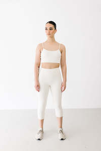 STAPLE 7/8 LEGGINGS CREAM
