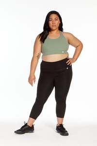 LUXE 7/8 LENGTH LEGGING ONYX