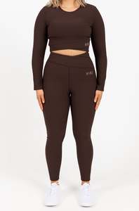 Shopbyleggings: RECOVERY FULL LENGTH LEGGING ESPRESSO