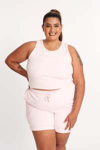 Pastel Collection: PASTEL CROP TANK PINK