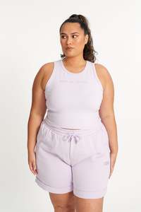 PASTEL CROP TANK LILAC