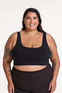 Intransitcollection: SCOOP BRA ONYX