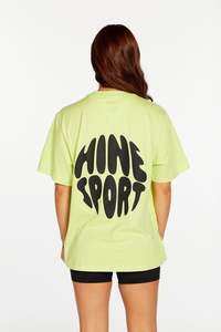 HINE SPORT TEE LIME
