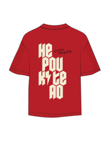 WHARE TANGATA TEE RED