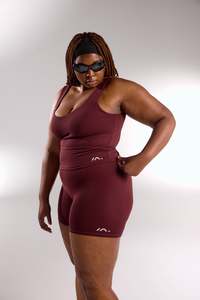 SCULPT TANK DEEP CHERRY
