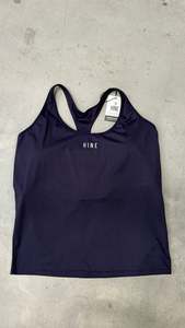 SAMPLE PIECE - HINE RACERBACK SINGLET MIDNIGHT