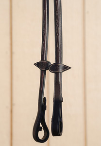 Horse: Soft Notched Leather - Fancy Stitch