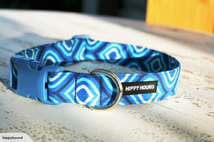 Blue swirls hippy-hound