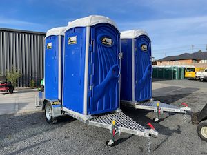 Double Trailered Portaloo