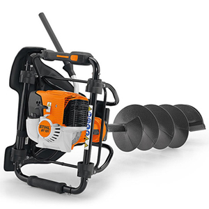 Earthworks: Stihl 1 Man Post Hole Borer