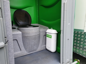 Sanitary Bins for Portable Toilets - Construction and Events : HireKING