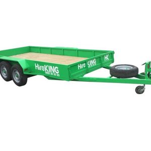 8 x 4 Tandem Axle Braked Trailer - HireKING : HireKING