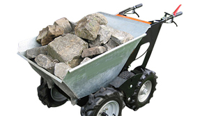 Mini Dumper 4WD Powered Wheelbarrow for Hire HireKING : HireKING