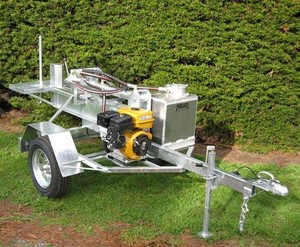 Products: Log Splitter Horizontal Towable – Harrisons HireMaster Feilding
