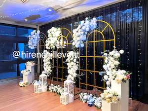 Black Theme Reception Decoration | Luxury Reception Decor