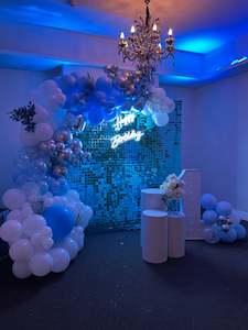 Women Shirts: Blue Shimmer Wall