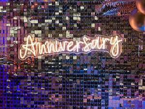 Neon Sign: Anniversary Neon Sign