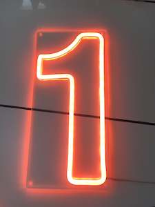 1 NEON SIGN