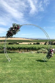 White Wedding Arch