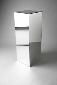 Plinths: Mirror Steel Plinth