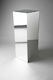 Mirror Steel Plinth