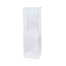 Plinths: Clear Acrylic Plinth