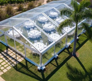 6m Clear Marquee Range: 10m by 30m Clear Marquee For Hire