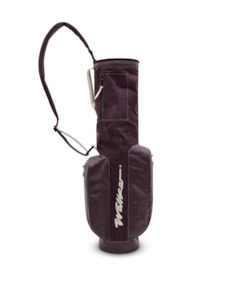 Walker x Hiroki Sunday Bag Merlot Waxed Canvas