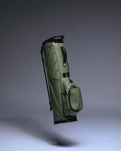 Hiroki Golf Bags: Hiroki Kinloch Stand Bag - Army Green