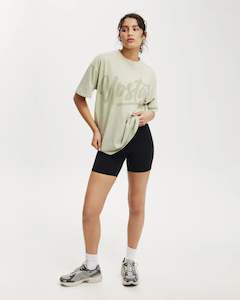 Activewear: Hustle Tee - Taupe