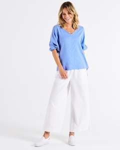 Elanora Linen Blouse