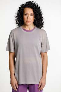 Topher Knit Tee | Pewter