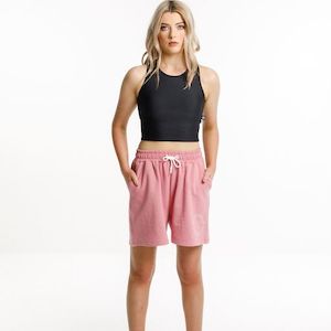 Rose Road: Lively Shorts - Rose Bud with Circular Embroidery
