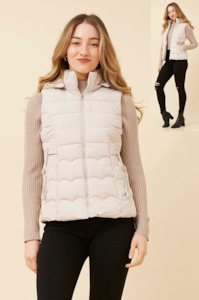 Jackets Outerwear: Puffer Vest – Warm & Stylish 🖤🤍✨