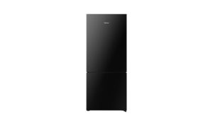 Products: 417L Bottom-Mount Fridge Black Steel