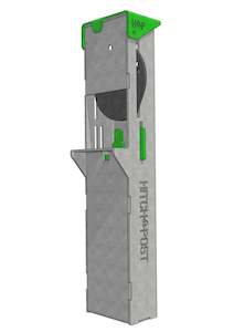 Hitchpost to fit off road caravan coupling  with pin NOT ball -DO35 V3 -  includes Padlock