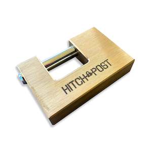 HitchPost Brass Shutter Lock 90mm - only