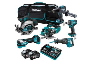 Makita DK0275G601 40Vmax XGT Brushless 6-Pc. (4.0Ah) Combo Kit