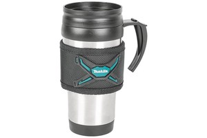 Makita E-15578 330ml Makita Stainless Steel Thermal Mug & holder with belt loop